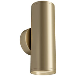 Maytoni - Applique Da Parete Moderno Focus s Alluminio Oro 2 Luci Gu10 10W