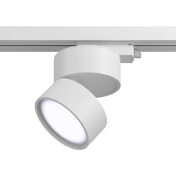 Maytoni - Faretto Per Binario Tondo Orientabile Onda In Metallo 12W Bianco 1 Luce Naturale