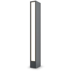 Maytoni - Lampada Da Terra Moderna Per Esterno Metallo Grafite Luce Led 12W Ip65