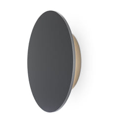 Lampada Da Parete Moderna Da Esterno Metallo Grafite Luce Led 12W Ip65