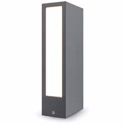 Collezione Outdoor L'ELEGANZA, ANCHE IN GIARDINO Lampada da Terra per esterno Moderno Hof luce 6W corpo in Metallo Grafite 30 ...