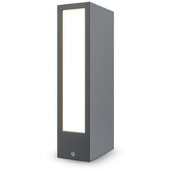 Lampada Da Terra Moderna Da Esterno Metallo Grafite Luce Led 6W Ip65