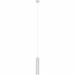 Collezione Focus LA LUCE CHE CATTURA LA BELLEZZA Lampadario a Sospensione Moderno Focus corpo in Alluminio Bianco 1 luce GU10 ...