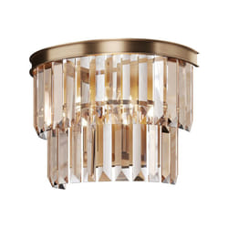 Applique Contemporaneo Revero Metallo Oro 1 Luce