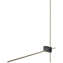 Maytoni - Applique Da Parete Moderno Pars Alluminio Nero Luce Led Integrato 12W