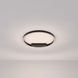 Collezione Rim IL CERCHIO LUMINOSO CHE FLUTTUA IN CASA Lampadario a Sospensione Moderno Rim 1luce Led 37W armatura in Allumin ...