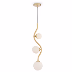 Maytoni MOD059PL-03G, 3 lampadina(e), G9, IP20, Bianco