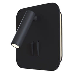Maytoni - Applique Da Parete Moderno Ios 176 Alluminio Nero Luce Led Integrato 10W