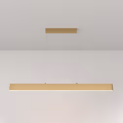 Collezione Step CREA L'ATMOSFERA PERFETTA Lampadario a Sospensione Moderno Step corpo in Metallo Oro luci Led Integrato 30W I ...