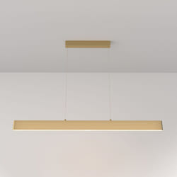 Maytoni - Lampadario a Sospensione Moderno Step Metallo Oro Luce Led Integrato 30W