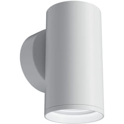Applique Da Parete Moderno Focus S Alluminio Bianco 1 Luce Gu10 10W