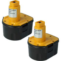 2x Batteria compatibile con Rems macchine per la pressatura mit 12V ni-cd / NI-H-batteria attrezzi da lavoro (2000mAh, 12V, NiMH) - Vhbw