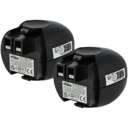 2x Li-Ioni Batteria 2000mAh (10.8 v) compatibile con Apparecchi Powermaxx Metabo Powergripp Flashlight sostituisce Metabo 6.27270, 6.27271, 6.27273,