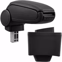 Bracciolo console centrale per: AUDI A3 8L anno di costruzione 1996-2003 Materiale: Similpelle Colore: nero con cuciture nere ...