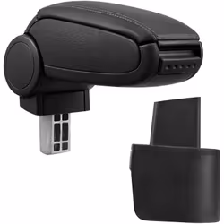 Bracciolo console centrale per: Nissan Micra / terza generazione (K12) anno di costruzione 2003-2010 Materiale: Similpelle Co ...