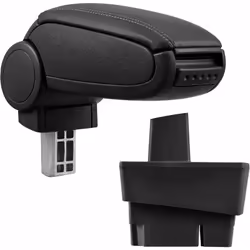 Bracciolo console centrale per: Ford Focus I (anno di costruzione 1998–2001, - Facelift) Materiale: Similpelle Colore: nero c ...
