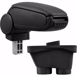 Bracciolo console centrale per: Peugeot 208 (a partire dell anno di costruzione 2012 al 2015, 3-/5-porte) Materiale: Similpel ...