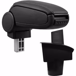 Bracciolo console centrale per: VW Passat B6 3C a partire dell anno di costruzione 2005 Materiale: Similpelle Colore: nero co ...