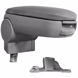 Bracciolo console centrale per: AUDI A4 B5 (anno di costruzione 1994 - 2001) Materiale: con rivestimento in tessuto (tessuto  ...