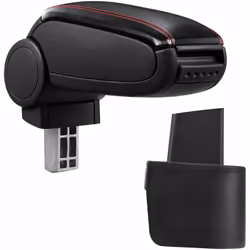 Bracciolo console centrale per: Nissan Micra / terza generazione (K12) anno di costruzione 2003-2010 Materiale: Similpelle Co ...