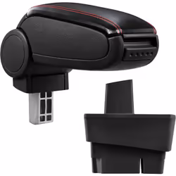 Bracciolo console centrale per: Ford Focus I (anno di costruzione 1998–2001, - Facelift) Materiale: Similpelle Colore: nero c ...