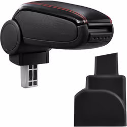 Bracciolo console centrale per: Opel Zafira A (anno di costruzione 1999–2005) Materiale: Similpelle Colore: nero con cucitura ...