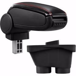 Bracciolo console centrale per: Peugeot 208 (a partire dell anno di costruzione 2012 al 2015, 3-/5-porte) Materiale: Similpel ...