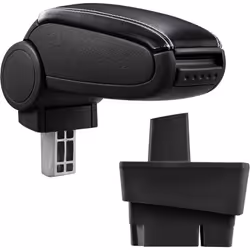 Bracciolo console centrale per: Ford Focus I (anno di costruzione 1998–2001, - Facelift) Materiale: Similpelle Colore: nero c ...