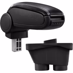 Bracciolo console centrale per: Peugeot 208 (a partire dell anno di costruzione 2012 al 2015, 3-/5-porte) Materiale: Similpel ...