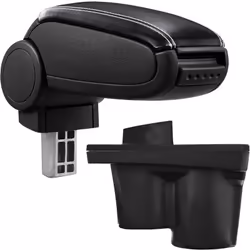 Bracciolo console centrale per: Opel Adam Materiale: Similpelle Colore: nero con cucitura bianca - bracciolo imbottito - cons ...