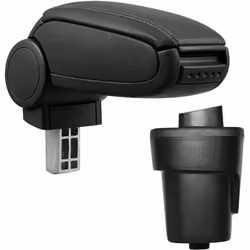 Bracciolo console centrale per: Opel Karl / a partire dell anno di costruzione 2015 / prima generazione Materiale: Similpelle ...