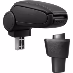 Bracciolo console centrale per: Hyundai i10, seconda generazione a partire dal 11/2013 Materiale: Similpelle Colore: nero con ...