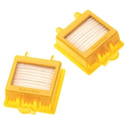 2x filtro compatibile con iRobot Roomba 750, 720, 700, 770, 760, 772e, 772, 774, 765, 775 Pet aspirapolvere - filtro hepa arancione / bianco - Vhbw