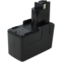 vhbw batteria compatibile con Bosch GSR 9.6VE2, GSR 9.6 Old Version, GSB 9.6VES-2, GSR 9.6V, GSR 9.6-1 utensile elettrico (2000 mAh, NiMH, 9,6 V)