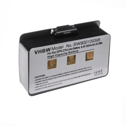 Vhbw - batteria compatibile con Garmin GPSMap 276, 276c, 296, 378, 376, 376C, 278 navigatore gps (3000mAh, 7,4V, Li-Ion)