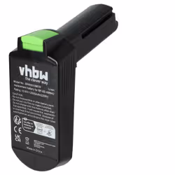 vhbw - the clever way - Batteria ricaricabile di ricambio, compatibile e di alta qualità, ad alta capacità, per strumenti da ...