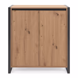 Finori Credenza Denver 1 Rovere Artigianale e Grigio Antracite - Vista aggiuntiva 2