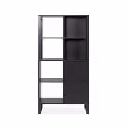 Credenza a giorno bifacciale Sumatra20A colore antracite - Vista aggiuntiva 4