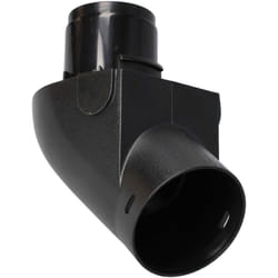 vhbw adattatore compatibile con Miele S313I, S314, S315, S315I, S316, S317, S318 aspirapolvere - Raccordo, attacco per tubo flessibile, nero