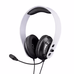 Raptor Gaming RG-H200-W, Cablato, Gaming, Auricolare, Nero, Bianco