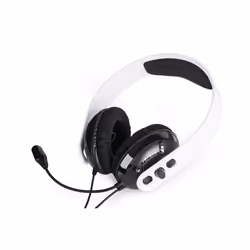 Raptor Gaming RG-H200-W cuffia e auricolare Cablato A Padiglione Nero, Bianco