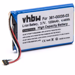 vhbw - the clever way - Batteria ricaricabile di ricambio, compatibile e di alta qualità, ad alta capacità, per dispositivo d ...