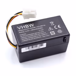 vhbw - the clever way - Batteria ricaricabile di ricambio, compatibile e di alta qualità, ad alta capacità, per robot aspirap ...