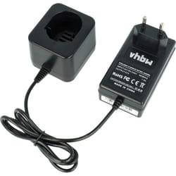 vhbw 220V Caricatore/Alimentatore + Cavo compatibile con Batteria Black & Decker A9252, A9266, A9275, PS130, PS130A