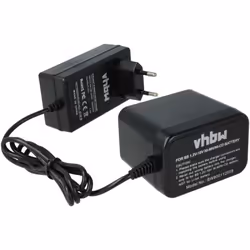 vhbw - the clever way Caricabatterie di qualità per batterie Ni-Cd, NiMH di utensili elettrici - Protezione da surriscaldamen ...