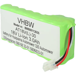 Pacco batteria compatibile con Husqvarna Automower 320, 420 (fino 2019/2020), 330X robot tagliaerba 3000mAh 18V Li-Ion - Vhbw