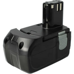 Vhbw - batteria compatibile con Hitachi wh 18DL, wh 18DMR, WH18DFL, UB18DLC, WH18DLP4, ub 18D, ub 18DL attrezzo da lavoro (3000 mAh, Li-Ion, 18 v)