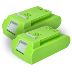 2x batteria compatibile con Stiga sab 24 ae, sc 24 ae, sgt 24 ae, sht 24 ae, smt 24 ae attrezzi da lavoro (2000 mAh, Li-Ion, 24 v) - Vhbw