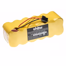 vhbw - the clever way - Batteria ricaricabile di ricambio, compatibile e di alta qualità, ad alta capacità, per robot aspirap ...