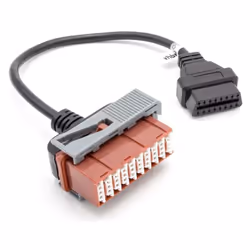 Cavo adattatore compatibile con la Sua auto. Con questo adattatore è possibile collegare il dispositivo diagnostico OBD al ve ...
